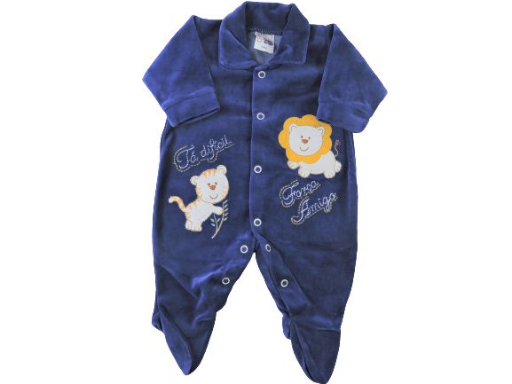 Macacão Bebê Menino Plush Bordado Celui - Azul ( Novo C/ Etiqueta ) -  Bambolê Brechó e Loja Infantil