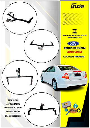 2010 ford 2024 fusion trailer hitch