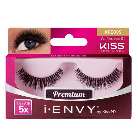 CÍLIOS POSTIÇOS AU NATURALE 01 KPE08S - KISS NEW YORK