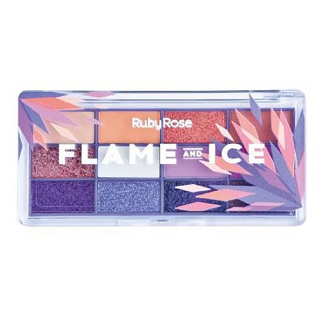 PALETA DE SOMBRAS FLAME AND ICE - RUBY ROSE