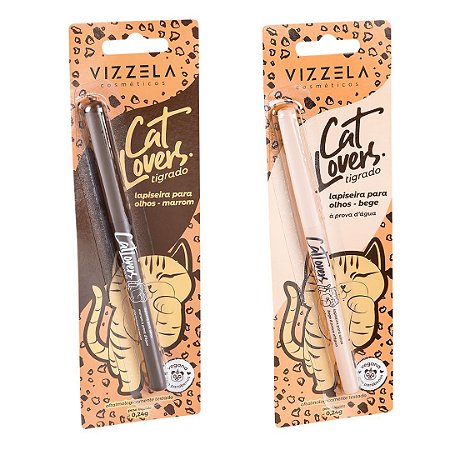 LAPISEIRA PARA OLHOS CAT LOVERS - VIZZELA