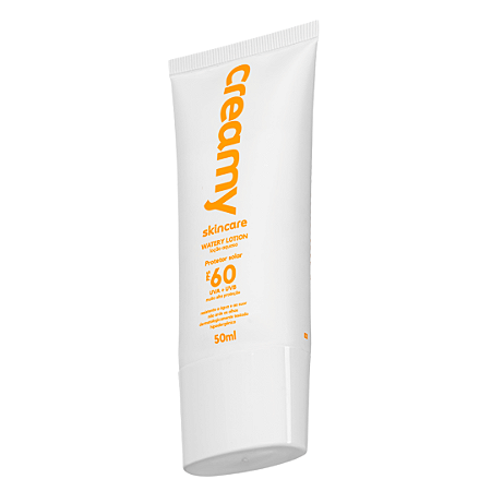 Protetor Solar FPS 60 Watery Lotion Filtro Solar Oil-free toque seco Creamy