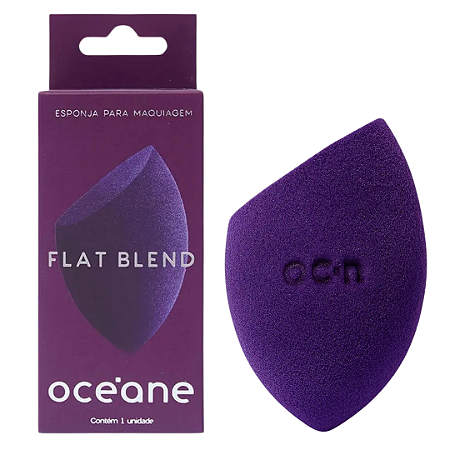 Esponja de Maquiagem - Flat Blend Roxa Océane