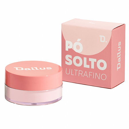 Pó Solto Ultrafino Rosa - Dailus