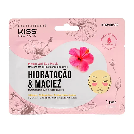 Máscara para Olhos Magic Gel Hidratação e Maciez - Kiss New York
