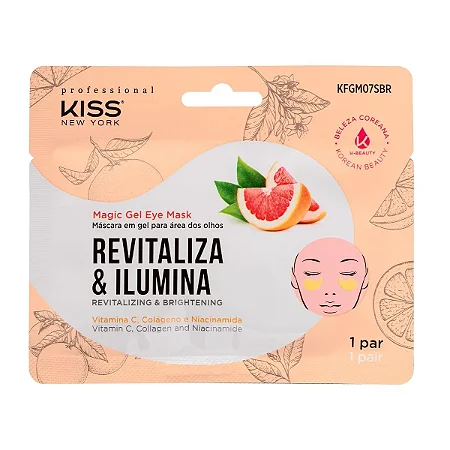 Máscara para Olhos Magic Gel Revitaliza e Ilumina - Kiss New York