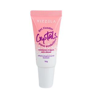 GEL FIXADOR PARA ECOBRILHO CRYSTALS VEGANO - VIZZELA
