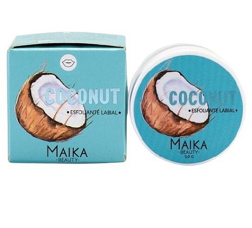 ESFOLIANTE LABIAL COCONUT - MAIKA BEAUTY