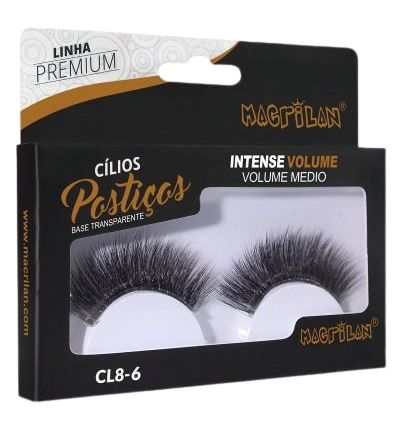 CÍLIOS POSTIÇOS LINHA PREMIUM - MACRILAN