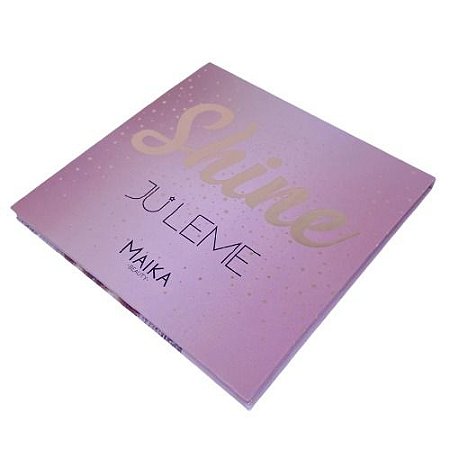 PALETA DE SOMBRAS SHINE JU LEME - MAIKA BEAUTY