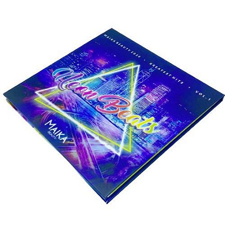 PALETA DE SOMBRAS NEON BEATS - MAIKA BEAUTY