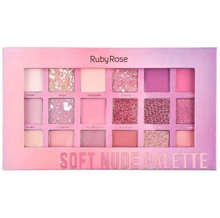 PALETA SOFT NUDE - RUBY ROSE