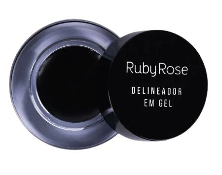 DELINEADOR EM GEL BLACK - RUBY ROSE