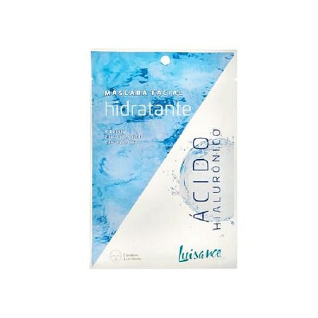 MÁSCARA FACIAL HIDRATANTE ÁCIDO HIALURÔNICO - LUISANCE