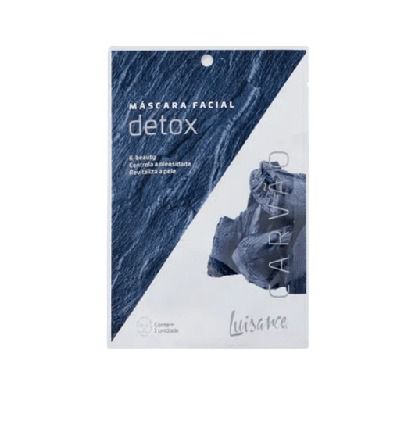 MÁSCARA FACIAL DETOX CARVÃO - LUISANCE