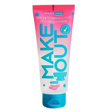SABONETE DEMAQUILANTE PÓS MAQUIAGEM - MAKE OUT DERMACHEM
