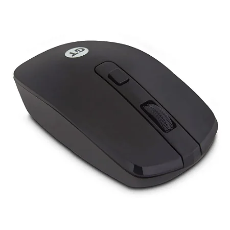 MOUSE SEM FIO COMFOT PRETO GOLDENTEC