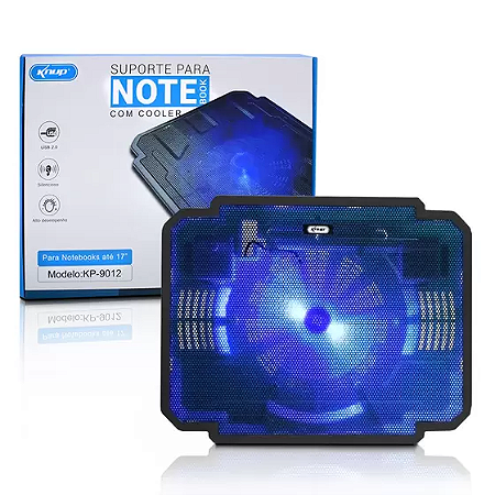 Suporte P/ Notebook Com Cooler USB 2.0 KNUP