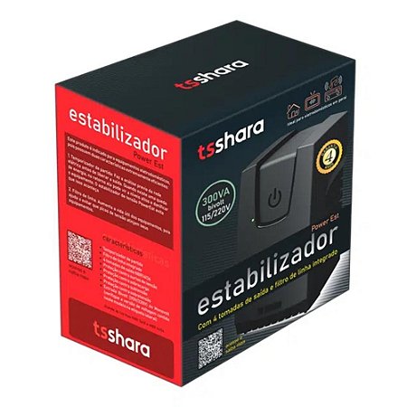 Estabilizador TS SHARA Powerest 300va BIV 115V