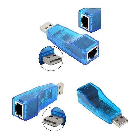 ADAPTADOR RJ45 USB IT BLUE