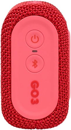 CAIXA DE SOM GO3 JBL VERMELHA