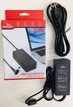 Fonte de Alimentação para Notebook D-539 Grasep