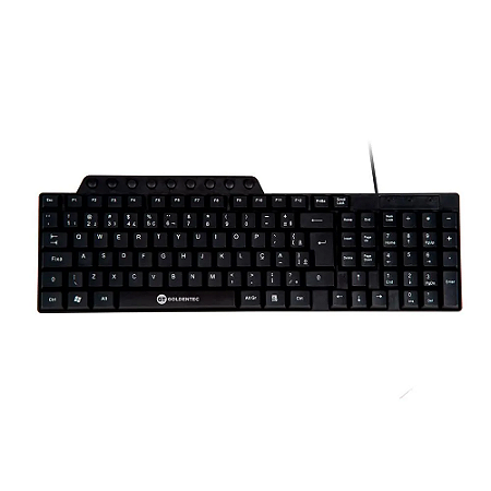 Teclado USB Multimidia Goldentec