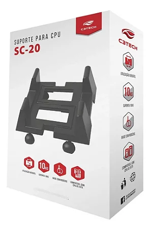 SUP. P/GABINETE SC-20BK C3TECH