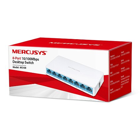 SWITCH 8P 10/100MBPS MERCUSYS