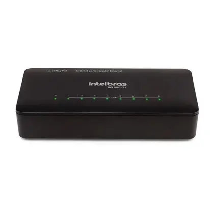 SWITCH 8P GIGABIT ETHERNET INTELBRAS
