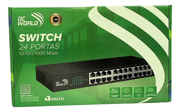 SWITCH 24P ADCONNECT 1000M DC WORLD