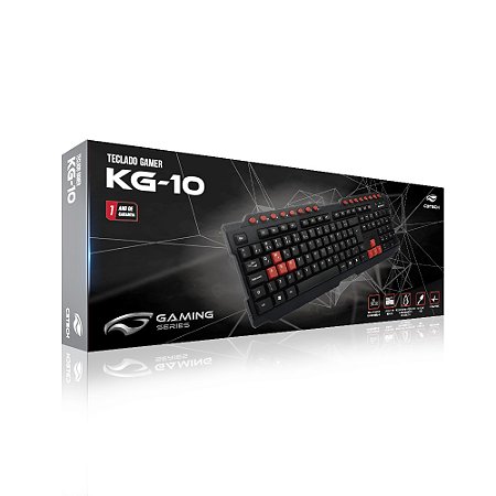 TECLADO USB GAMER KG-10BK C3TECH