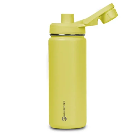 GARRAFA 500ML AMARELO GOLDENTEC