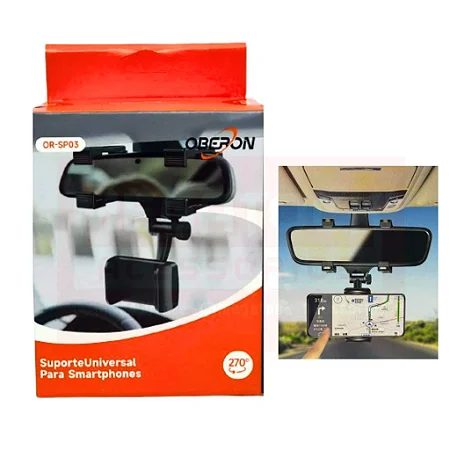 SUPORTE UNIVERSAL CELULAR P/ CARRO OBERON