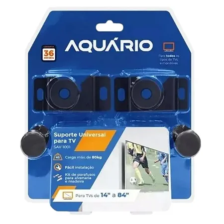 SUPORTE P/ TV SAV-1001 AQUARIO