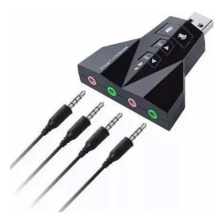 ADAPTADOR DE AUDIO USB SOUND JGL
