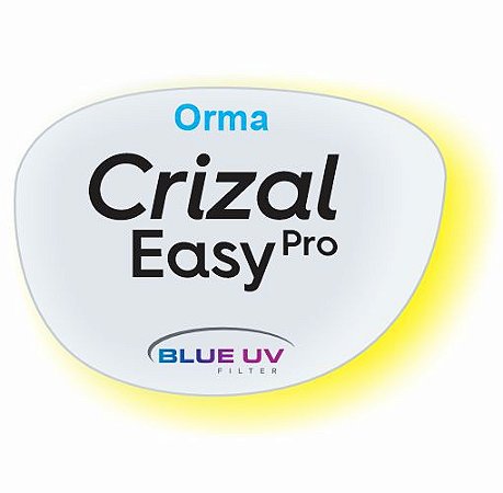 Orma Crizal Easy Pro (pronta entrega) Parceiro Óptica Santa Luzia Bauru