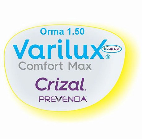 Varilux Comfort Max Orma Blue Uv Crizal Prevencia - Óptica Santa Luzia -  Bauru by Fábrica