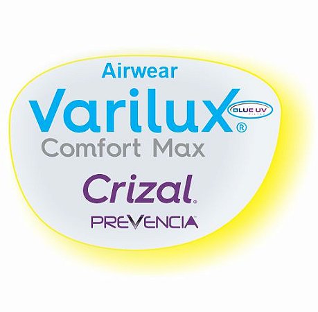 Varilux Comfort Max Airwear Blue Uv Crizal Prevencia
