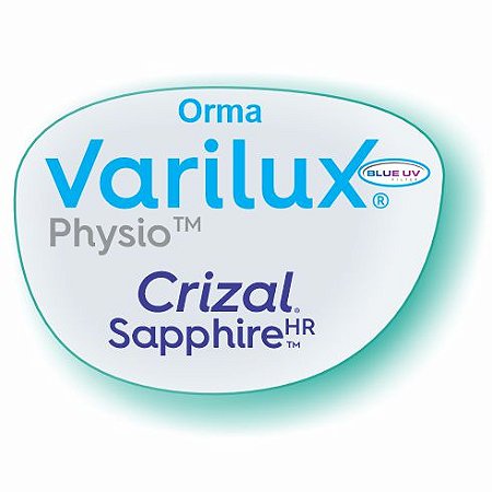 Varilux Physio Orma Blue Uv Crizal Sapphire HR