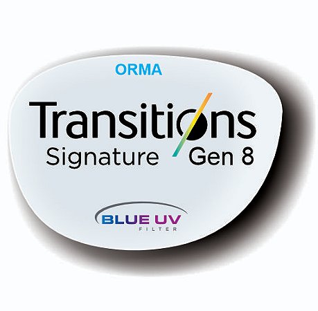 Orma Transitions Gen8 Cinza Blue Uv