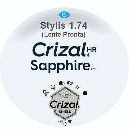 Stylis 174 Crizal Sapphire HR