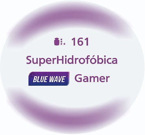 Lt 1.61 Antirreflexo Super Hidrofóbico Blue Gamer