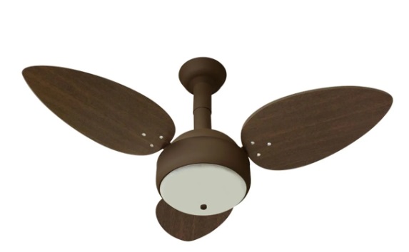 VENTILADOR TETO MIRAY MARROM 127V 40-3117 VENTI DELTA