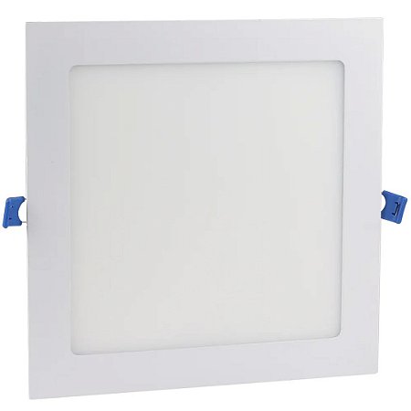 Luminária Plafon LED 18w Embutir Branco Frio