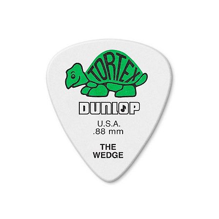 Palheta Dunlop Tortex The Wedge 88MM Pack com 12