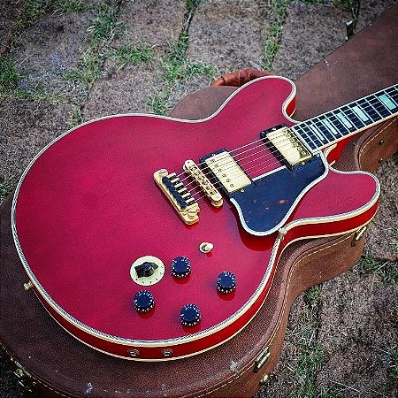 Guitarra Gibson ES-355 Lucille BB King Cherry 1990