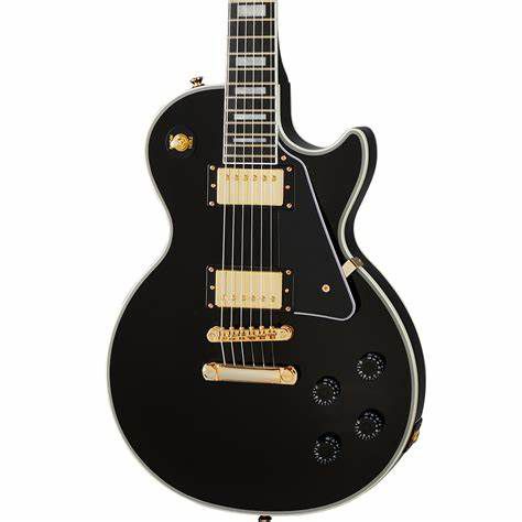 Guitarra Epiphone Les Paul Custom Ebony (inspired By Gibson)