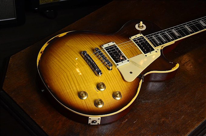 Guitarra Epiphone Les Paul Standard "Relic" Seymour Duncan Slash Set