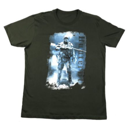 CAMISETA HUNTERBT SOLDADO FORÇAS ESPECIAIS VERDE